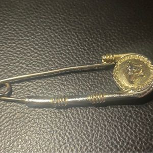 Versace vintage safety pin